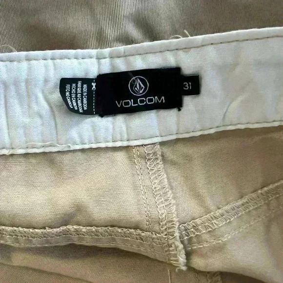 Volcom Tan Shorts Volcom So Chickie Short Size 31 NWT - Picture 3 of 4